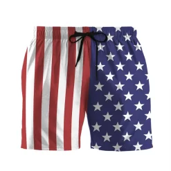 HKCBrand 3D America Shorts